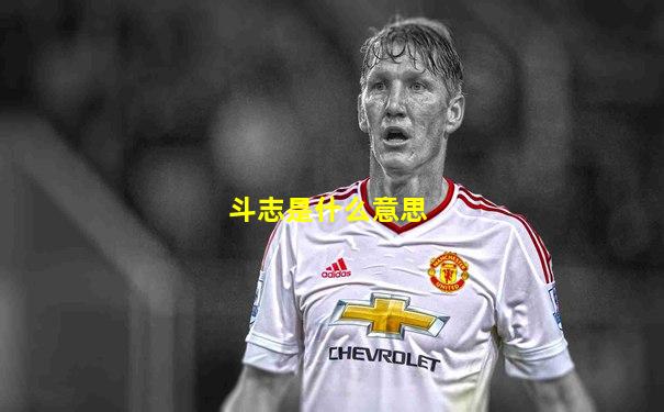 斗志是什么意思