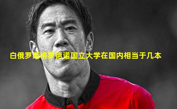 白俄罗斯格罗德诺国立大学在国内相当于几本